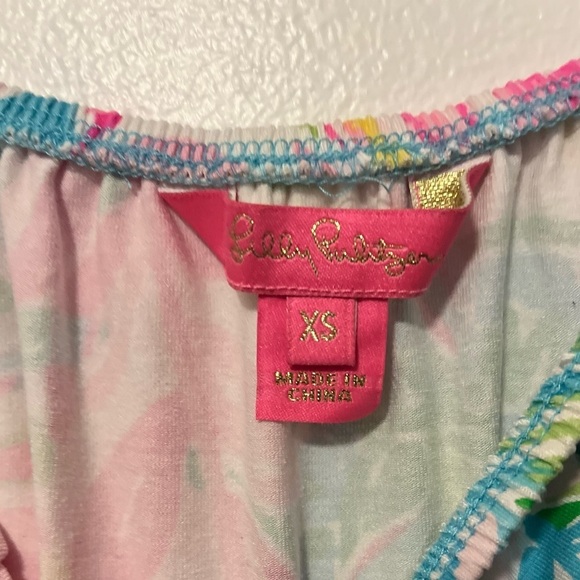 Lilly Pulitzer Lana Skort Romper Pop Up Lilly of the Jungle Stretch Size XS - Picture 4 of 5
